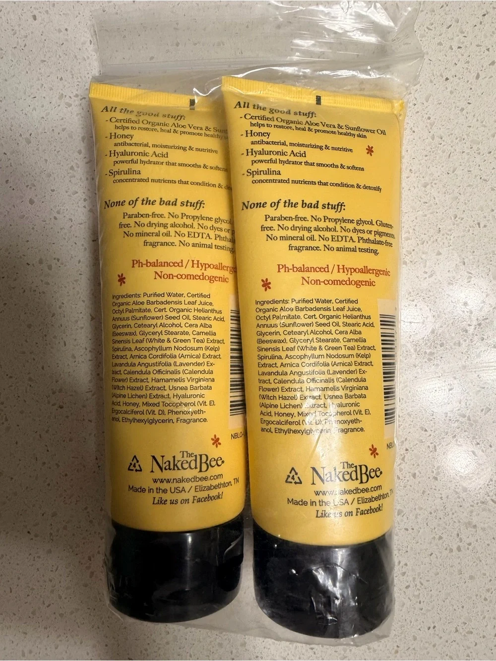 New, unopened Naked Bee Orange Blossom Honey Moisturizing Hand & Body Lotion — 2